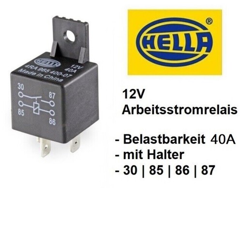 Hella arbeitsstrom relais - hella,