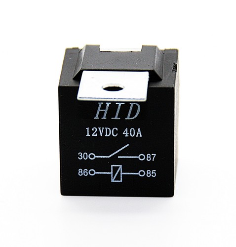 12v relais 40a - 40a, polig